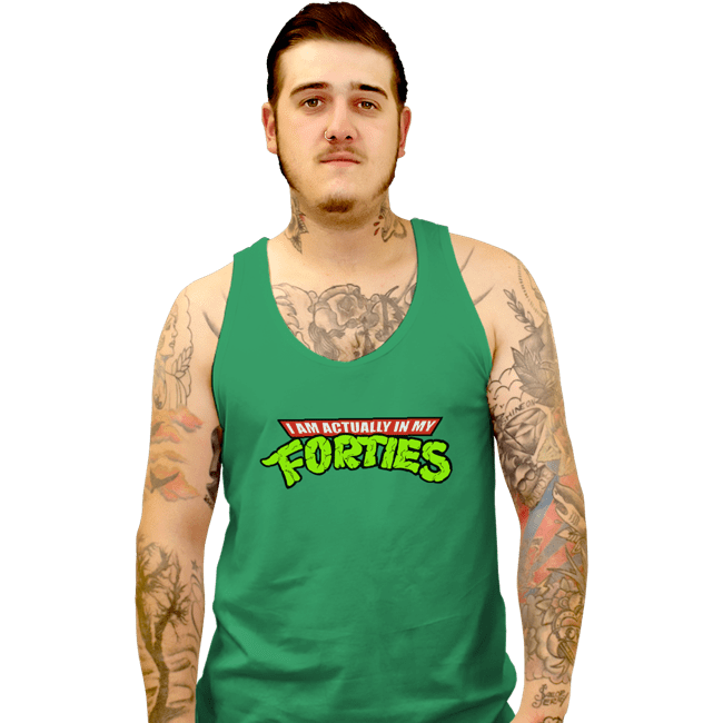 Shirts Tank Top, Unisex / Small / Sports Grey I Am Actually In My Forties