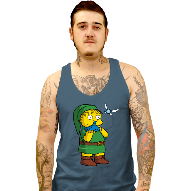 Secret_Shirts Tank Top, Unisex / Small / Indigo Blue I'm Zolda