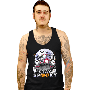 Daily_Deal_Shirts Tank Top, Unisex / Small / Black Stay Spooky