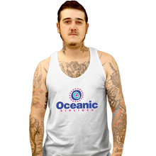 Load image into Gallery viewer, Secret_Shirts Tank Top, Unisex / Small / White Oceanic Airlines Sale
