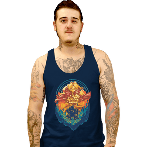 Shirts Tank Top, Unisex / Small / Navy Alchemist Of Steel