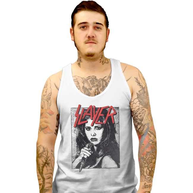 Daily_Deal_Shirts Tank Top, Unisex / Small / White Slayer Buffy