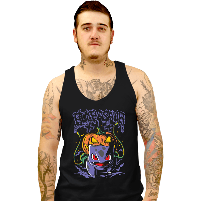 Shirts Tank Top, Unisex / Small / Black Spookasaur