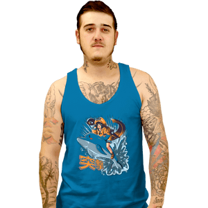 Shirts Tank Top, Unisex / Small / Sapphire Totsugeki