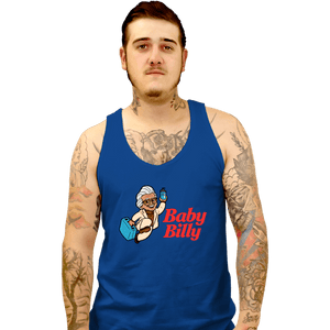 Daily_Deal_Shirts Tank Top, Unisex / Small / Royal Blue Big Baby Billy