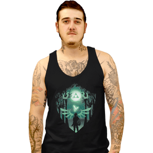 Secret_Shirts Tank Top, Unisex / Small / Black The Hero Crest