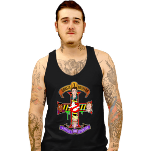 Daily_Deal_Shirts Tank Top, Unisex / Small / Black Ghosts N Busters