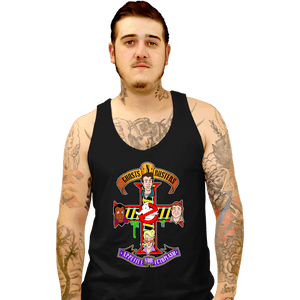 Daily_Deal_Shirts Tank Top, Unisex / Small / Black Ghosts N Busters