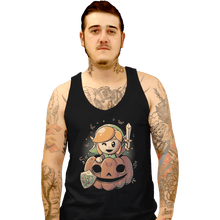 Load image into Gallery viewer, Shirts Fitted Shirts, Woman / Small / Black Awakening Pumpkin
