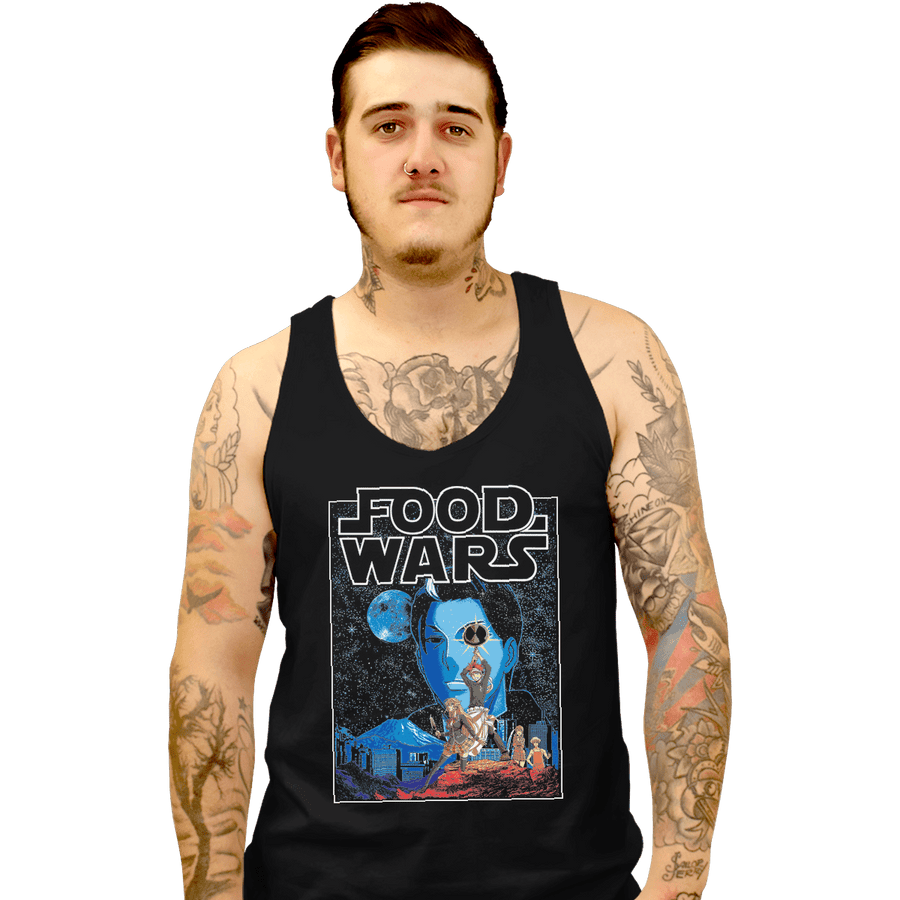 Shirts Tank Top, Unisex / Small / Black Food Wars