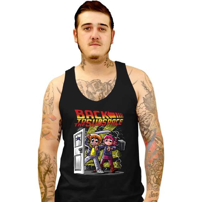 Daily_Deal_Shirts Tank Top, Unisex / Small / Black Back To The Subspace