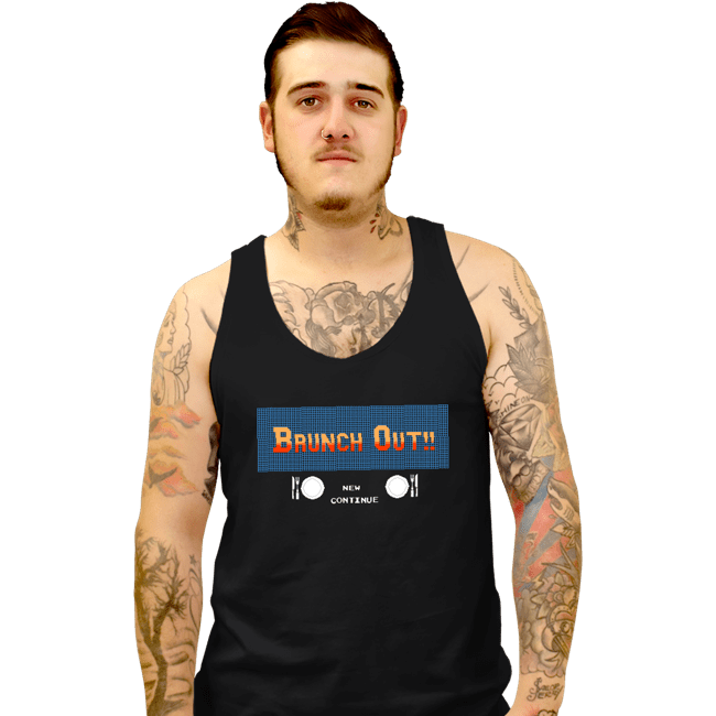 Secret_Shirts Tank Top, Unisex / Small / Black Brunch Out!