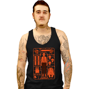 Daily_Deal_Shirts Tank Top, Unisex / Small / Black Denji Model Sprue