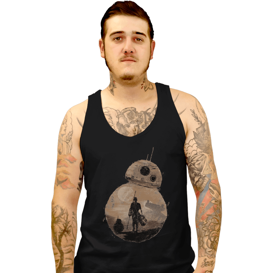 Shirts Tank Top, Unisex / Small / Black Rolling Through Space