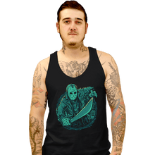 Load image into Gallery viewer, Daily_Deal_Shirts Tank Top, Unisex / Small / Black The Crystal Lake Slasher
