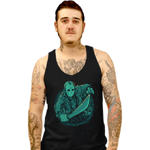 Load image into Gallery viewer, Daily_Deal_Shirts Tank Top, Unisex / Small / Black The Crystal Lake Slasher
