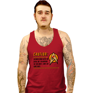 Shirts Tank Top, Unisex / Small / Red Red Shirt Guy