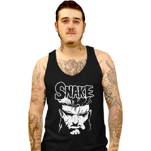 Shirts Tank Top, Unisex / Small / Black The Snake Ghost