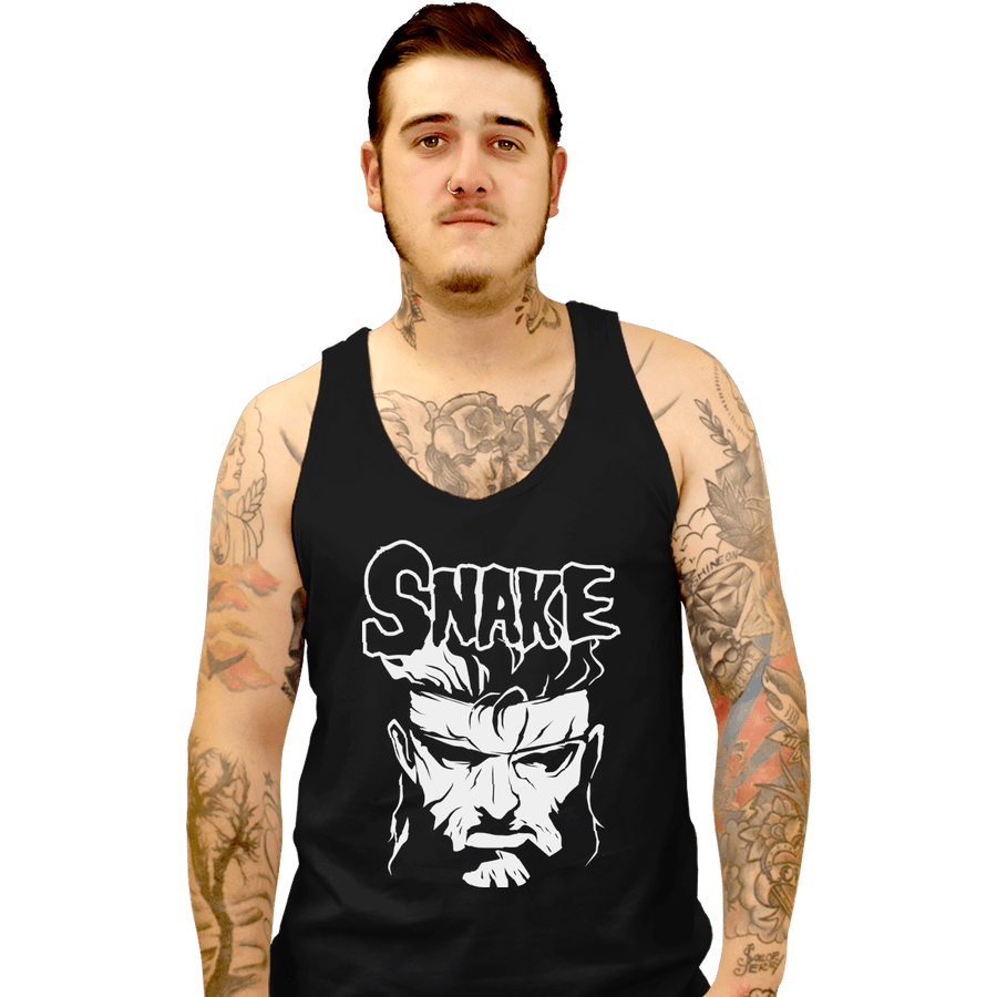 Shirts Tank Top, Unisex / Small / Black The Snake Ghost