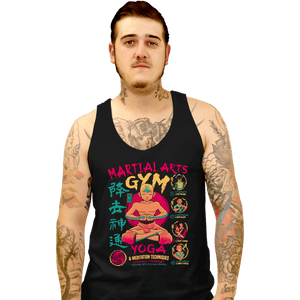 Daily_Deal_Shirts Tank Top, Unisex / Small / Black Martial Arts Gym