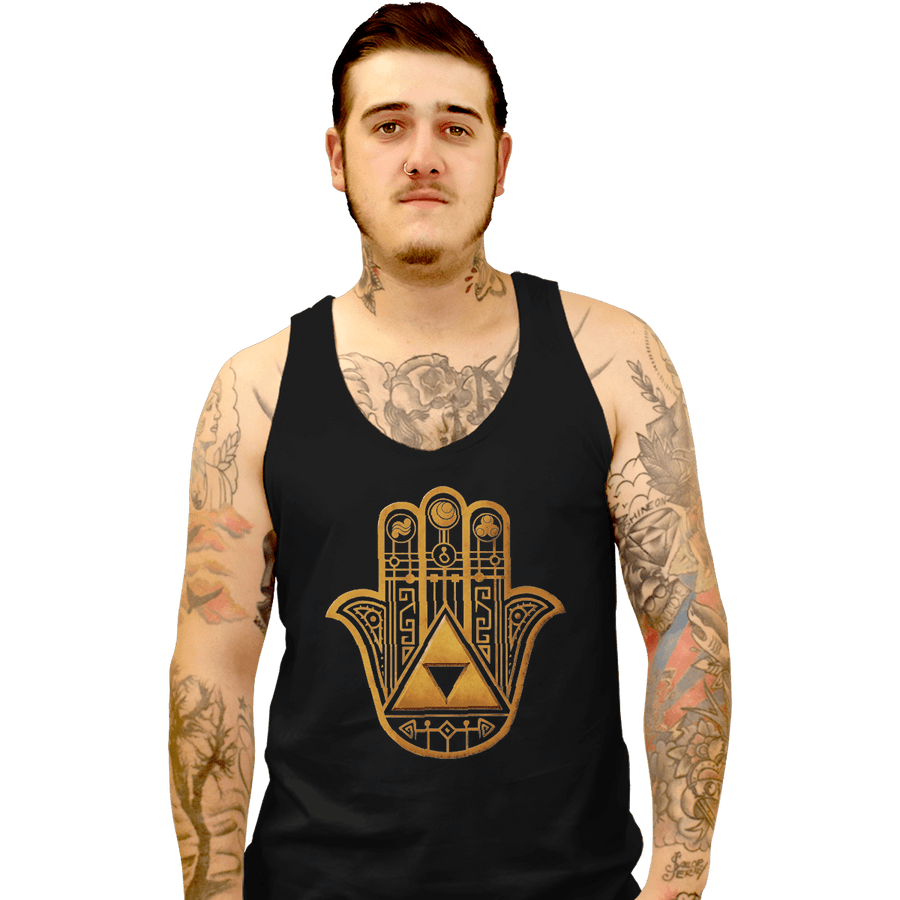 Shirts Tank Top, Unisex / Small / Black Legendary Hand