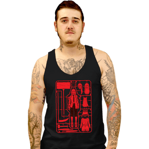 Daily_Deal_Shirts Tank Top, Unisex / Small / Black Power Model Sprue