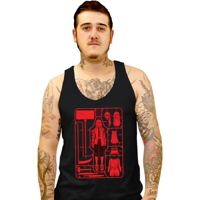 Daily_Deal_Shirts Tank Top, Unisex / Small / Black Power Model Sprue