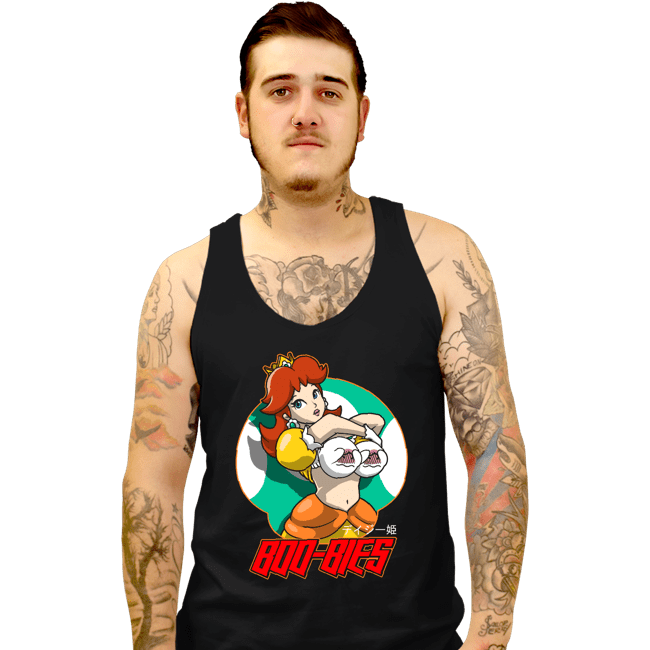 Shirts Tank Top, Unisex / Small / Black Daisy Boo-Bies