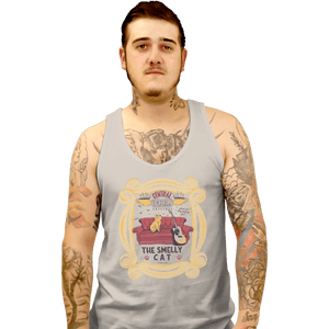 Shirts Tank Top, Unisex / Small / White Smelly Cat