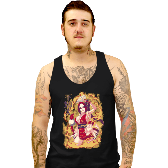 Shirts Tank Top, Unisex / Small / Black Fire Ninja Mai