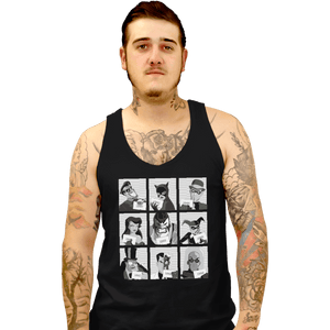 Shirts Tank Top, Unisex / Small / Black Bat Villains Jail