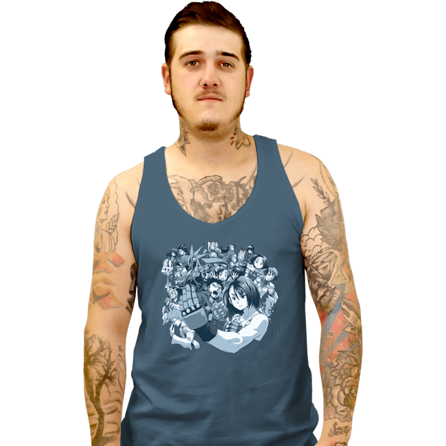 Shirts Tank Top, Unisex / Small / Indigo Blue Rival Schools