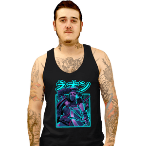Daily_Deal_Shirts Tank Top, Unisex / Small / Black Mortal Neon
