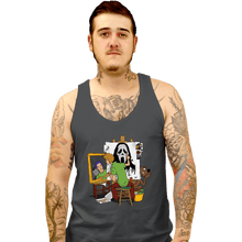 Load image into Gallery viewer, Daily_Deal_Shirts Tank Top, Unisex / Small / Charcoal Shaggy The Killer Punk
