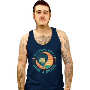 Shirts Tank Top, Unisex / Small / Navy Big Wave Bob