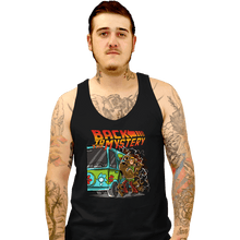 Load image into Gallery viewer, Secret_Shirts Tank Top, Unisex / Small / Black Back To The Mystery
