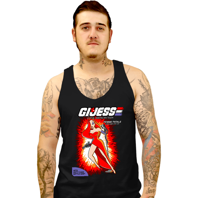 Daily_Deal_Shirts Tank Top, Unisex / Small / Black Gi Jess