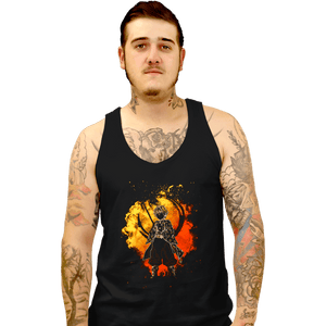 Shirts Tank Top, Unisex / Small / Black Soul Of The Golden Hunter
