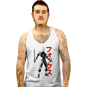 Shirts Tank Top, Unisex / Small / White The Gray Fox