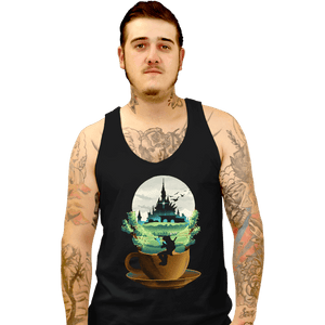 Secret_Shirts Tank Top, Unisex / Small / Black Hyrule's Coffee