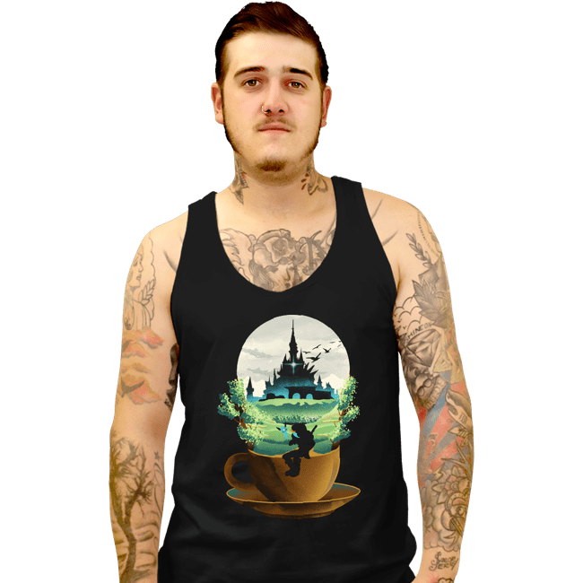 Secret_Shirts Tank Top, Unisex / Small / Black Hyrule's Coffee