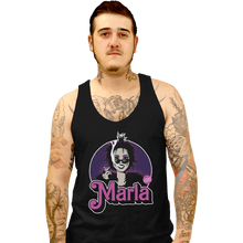 Load image into Gallery viewer, Shirts Tank Top, Unisex / Small / Black Marla Doll
