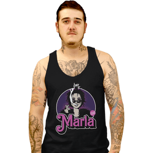 Shirts Tank Top, Unisex / Small / Black Marla Doll