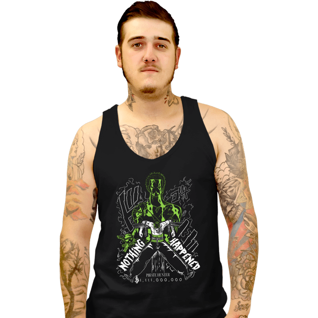 Daily_Deal_Shirts Tank Top, Unisex / Small / Black Nothing Happened