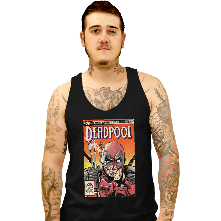 Shirts Tank Top, Unisex / Small / Black Wolverine Mashup