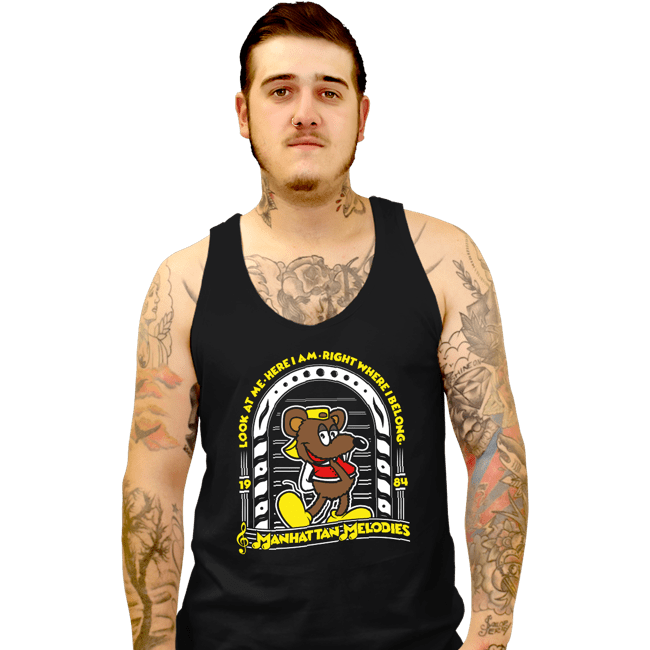 Shirts Tank Top, Unisex / Small / Black Rizzo Melodies