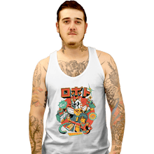 Load image into Gallery viewer, Daily_Deal_Shirts Tank Top, Unisex / Small / White Neko Roboto
