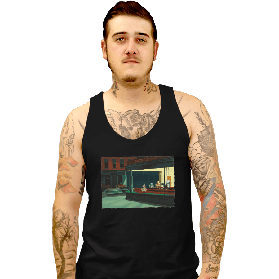 Shirts Tank Top, Unisex / Small / Black Nightdroids
