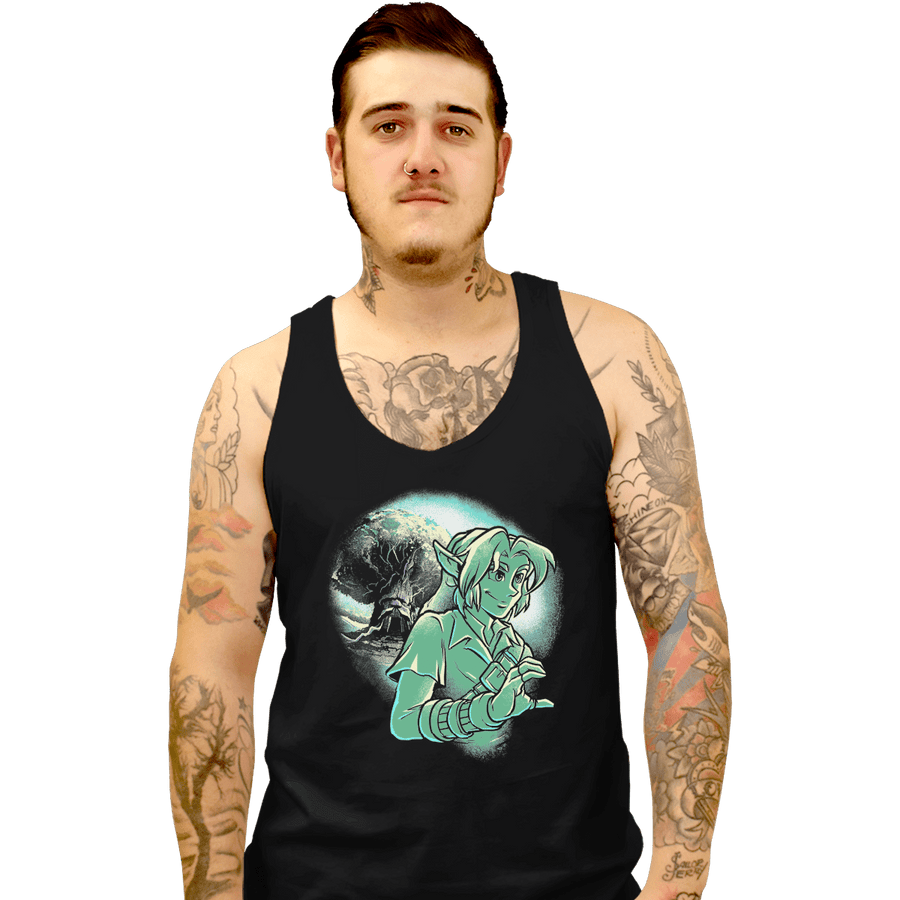 Shirts Tank Top, Unisex / Small / Black Her Knight