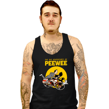 Load image into Gallery viewer, Daily_Deal_Shirts Tank Top, Unisex / Small / Black The Big Adventures of Pee Wee
